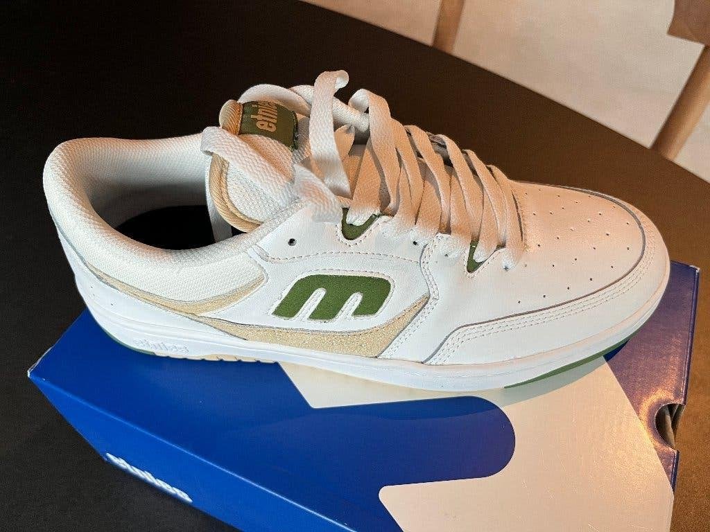 Etnies Loot White/Green - Maat 45 - Nieuw, Wit, Nieuw, Ophalen of Verzenden, Sneakers of Gympen