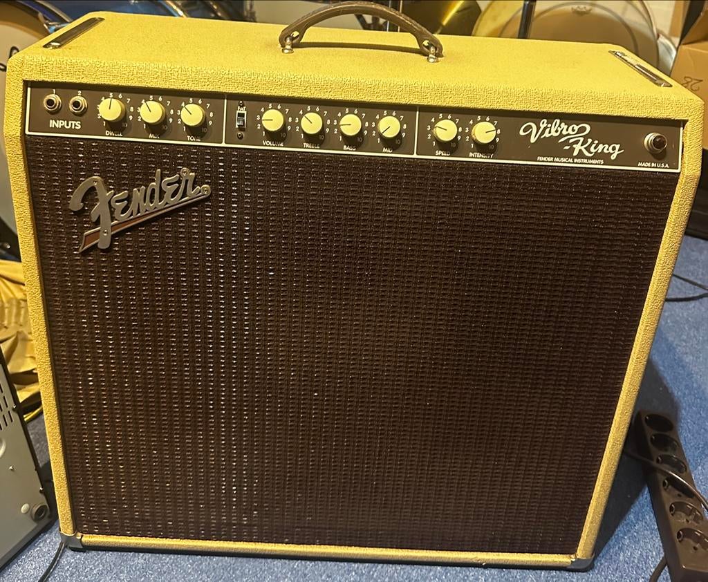 Fender Vibro-King gitaarversterker - Vintage Tone, Muziek en Instrumenten, Ophalen of Verzenden, Gebruikt, Gitaar, 50 tot 100 watt