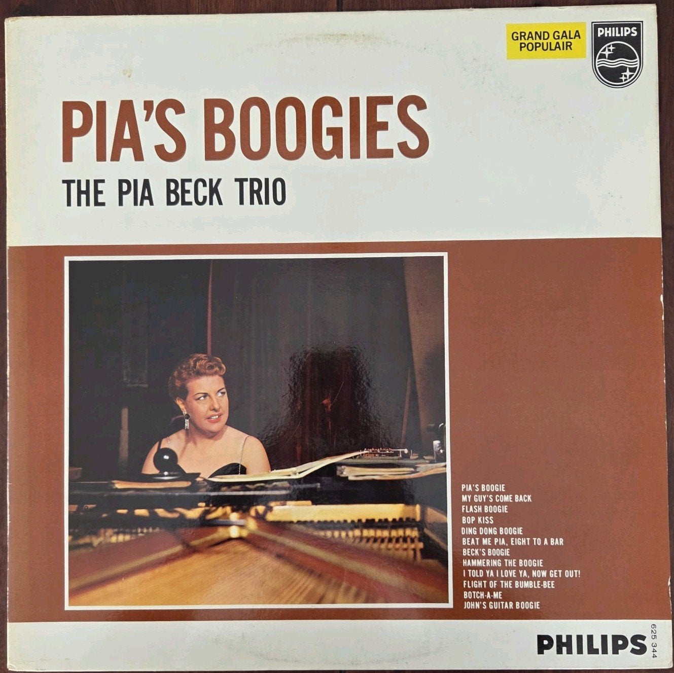 Pia's boogies the pia beck trio LP, Ophalen of Verzenden, LP