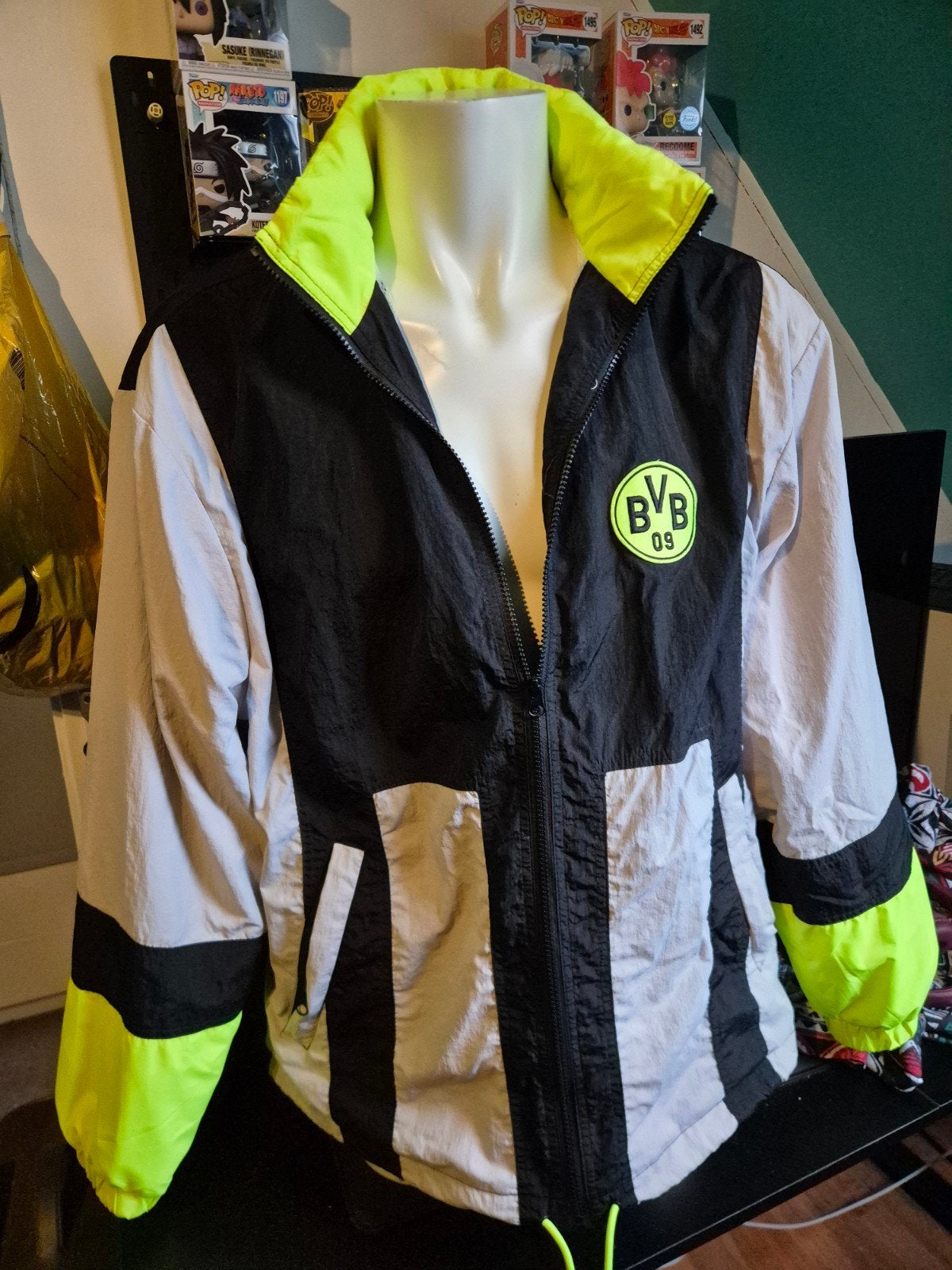 BVB Borussia Dortmund jacket maat XL, Kleding | Heren, Jassen | Zomer, Zwart, Maat 56/58 (XL), Ophalen of Verzenden, Zo goed als nieuw