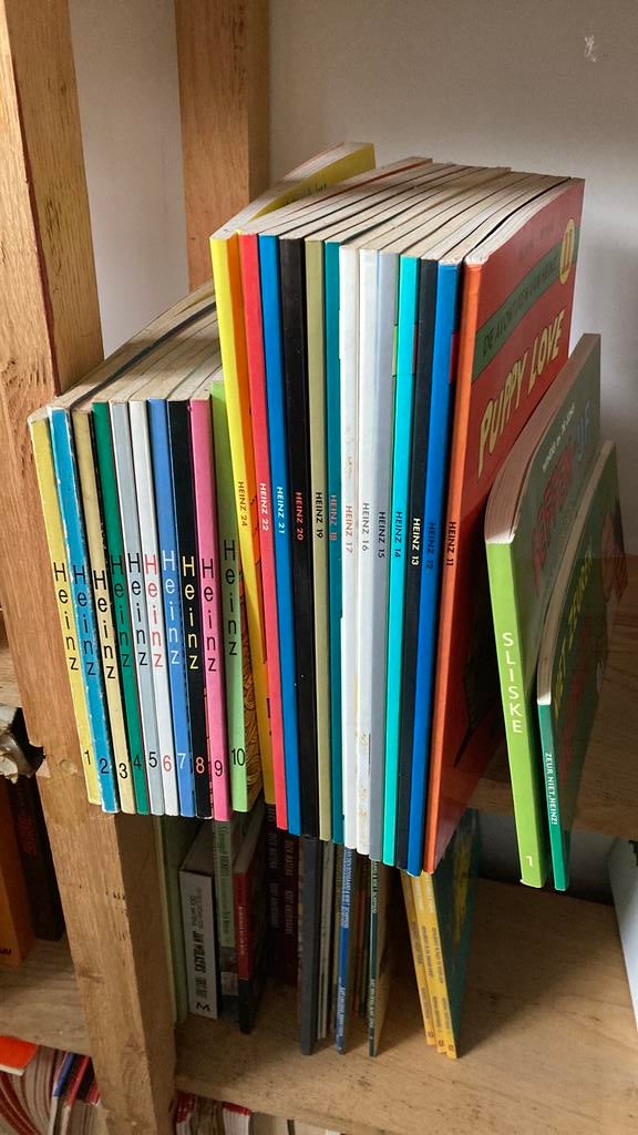 Heinz!, Meerdere stripboeken, Ophalen, Gelezen