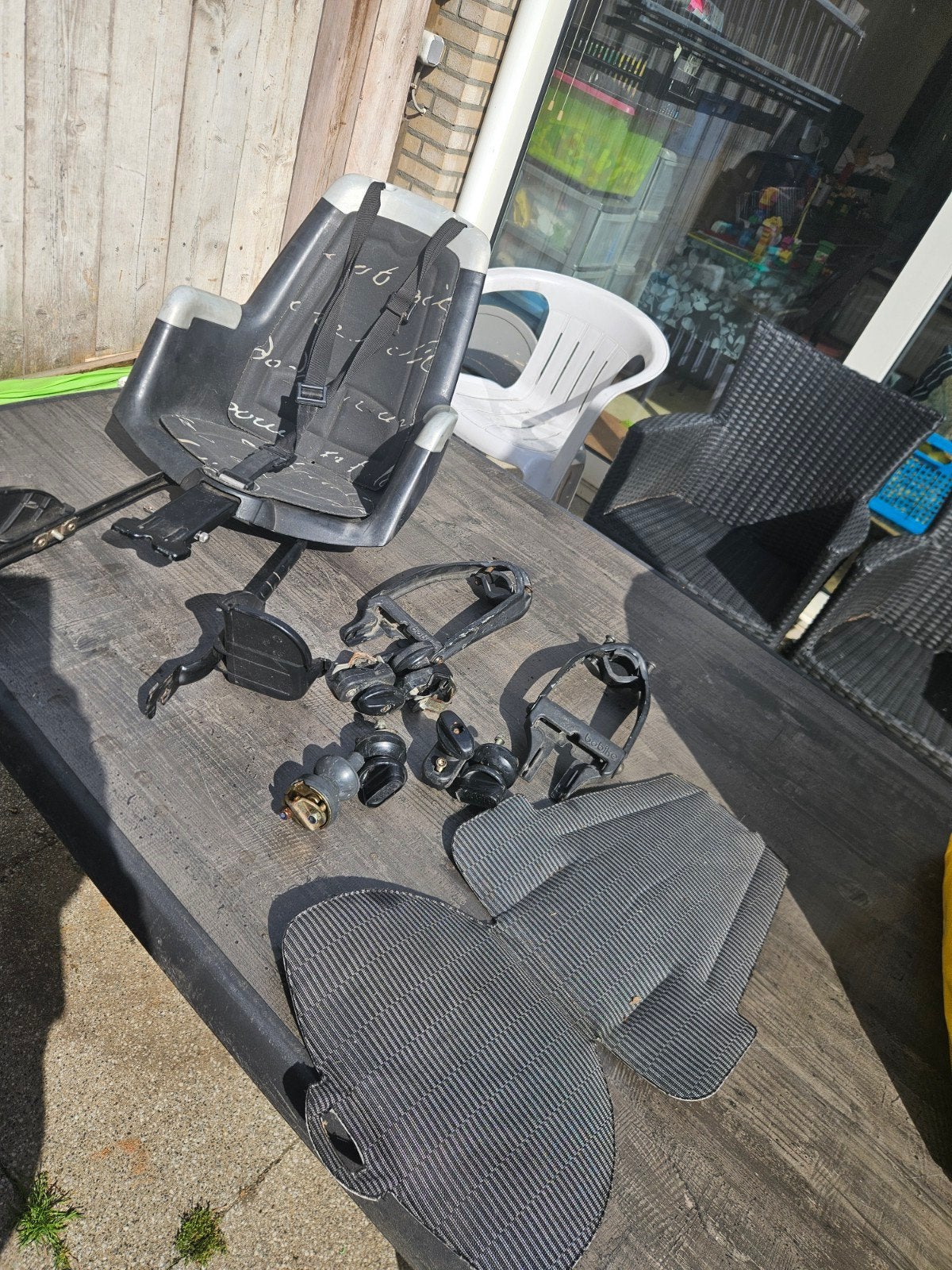 Bobike kinderstoeltje voor achterop, Fietsen en Brommers, Fietsaccessoires | Fietsstoeltjes, Gebruikt, Achterzitje, 9 t/m 18 kg