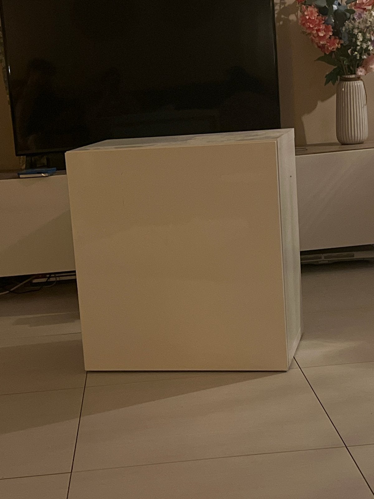 IKEA Besta kast 60x60x38cm - Wit, Ophalen, Gebruikt