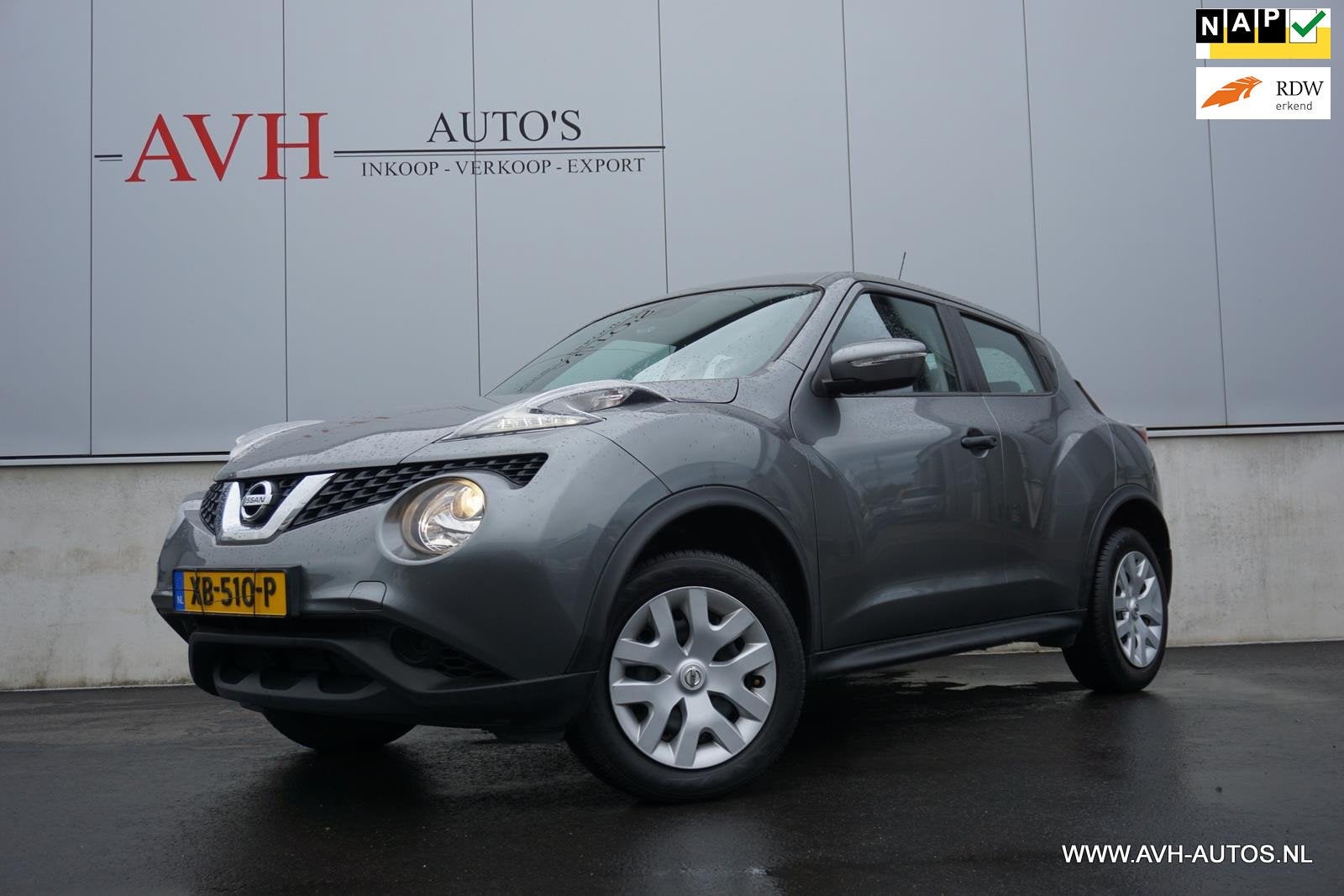 Nissan Juke 1.6 Visia, Auto's, Voorwielaandrijving, 94 pk, Stof, Euro 6