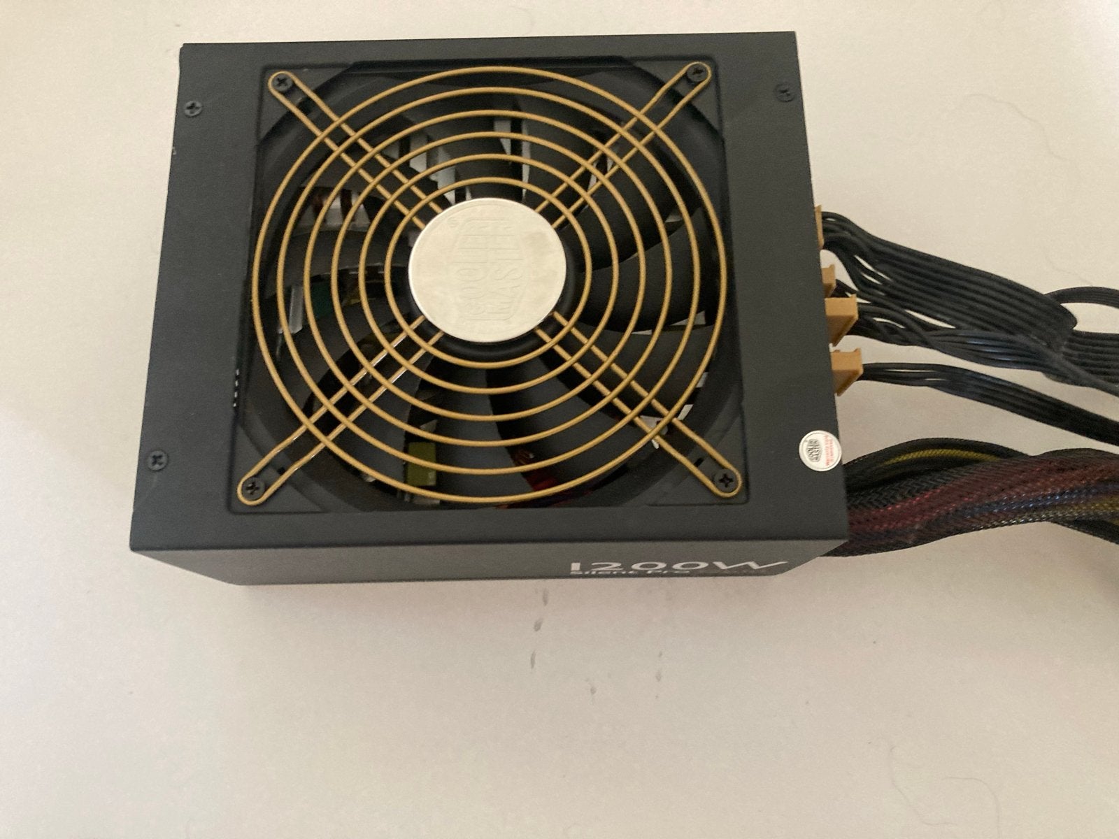 Cooler Master Silent Pro Gold 1200W Voeding, Computers en Software, Overige Computers en Software, Gebruikt, Ophalen of Verzenden