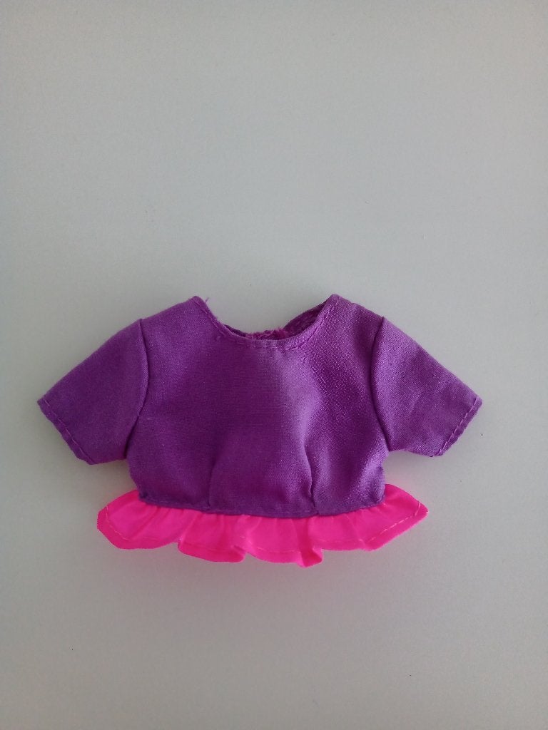 Bloesjes met Roesjes voor (Barbie) Poppen (8 foto's), Verzamelen, Poppen, Ophalen of Verzenden, Gebruikt, Kleertjes