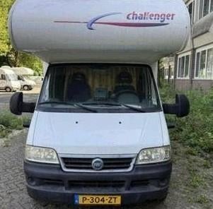 Challenger Alkoof Camper - Klaar voor Avontuur!, Koelkast, Alkoof, Fiat, Particulier