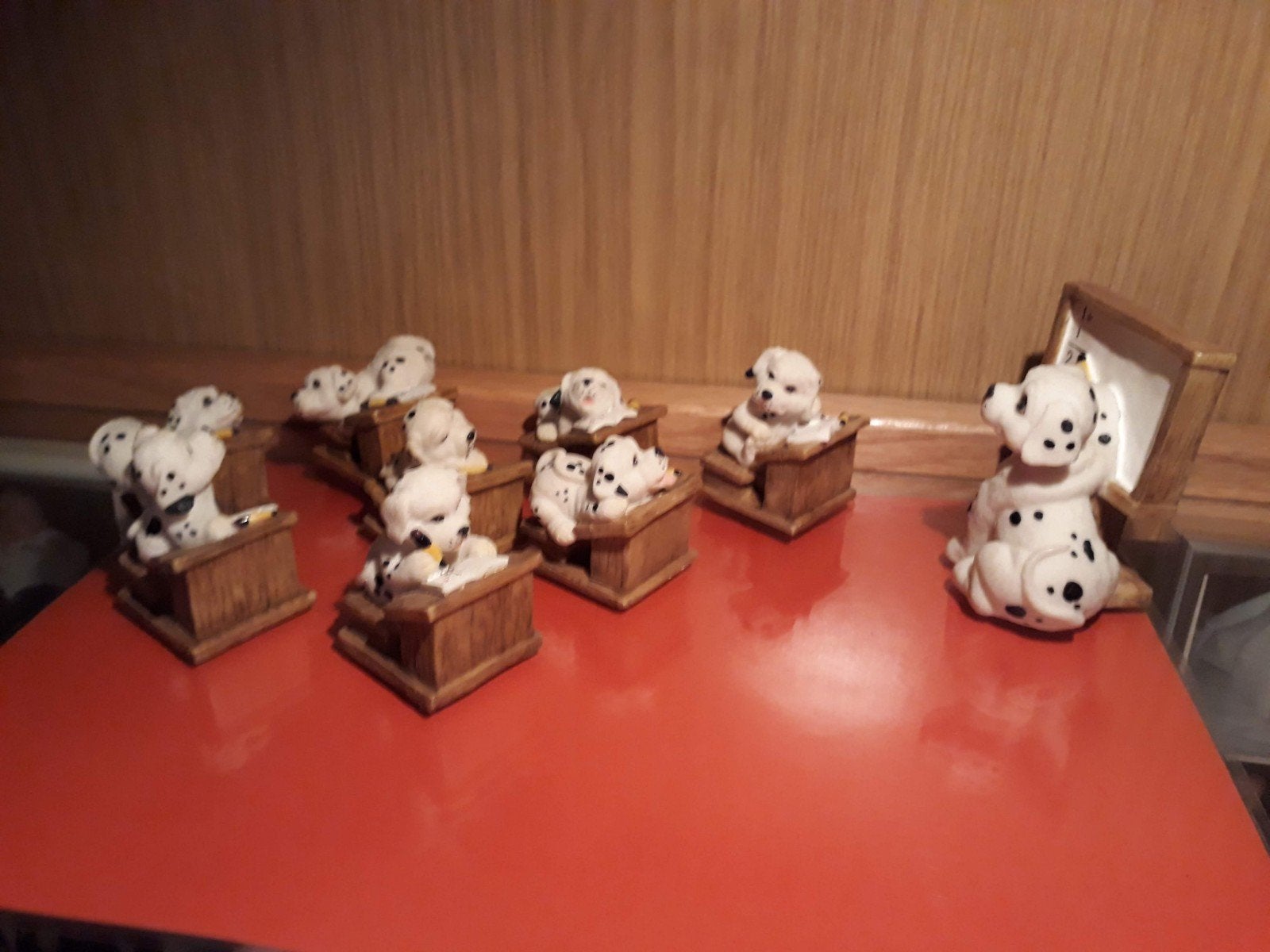 Beeldengroep hondjes, Ophalen of Verzenden, Beeldje of Figuurtje