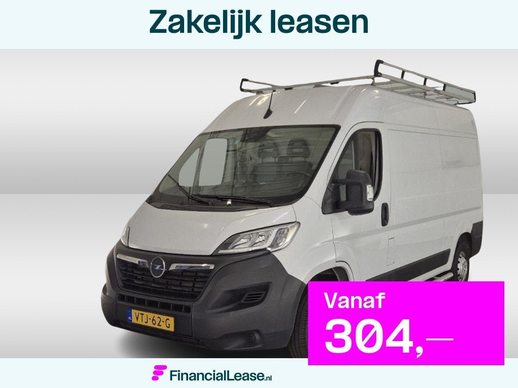 Opel Movano 2.2D 140pk L2 H2 Airco Imperiaal Trap, Voorwielaandrijving, Stof, Gebruikt, Euro 6