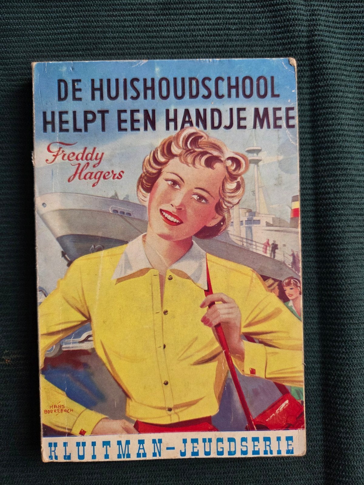 De Huishoudschool Helpt Een Handje Mee - Kluitman Jeugdserie, Ophalen of Verzenden