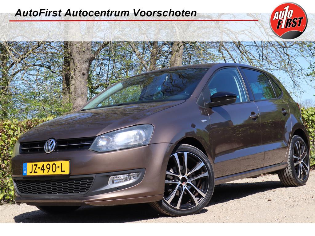 Volkswagen Polo 1.2 TSI Match | Automaat | Carplay | Stoelve, Euro 5, 4 cilinders, Bruin, Leder en Stof