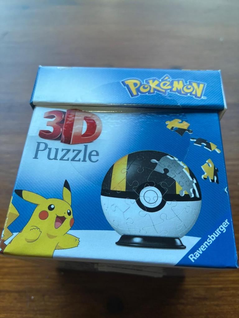 Ravensburger Pokémon Ultra Ball 3D-puzzel (54 stukjes), Ophalen of Verzenden, 10 tot 50 stukjes, Nieuw, 6 jaar of ouder