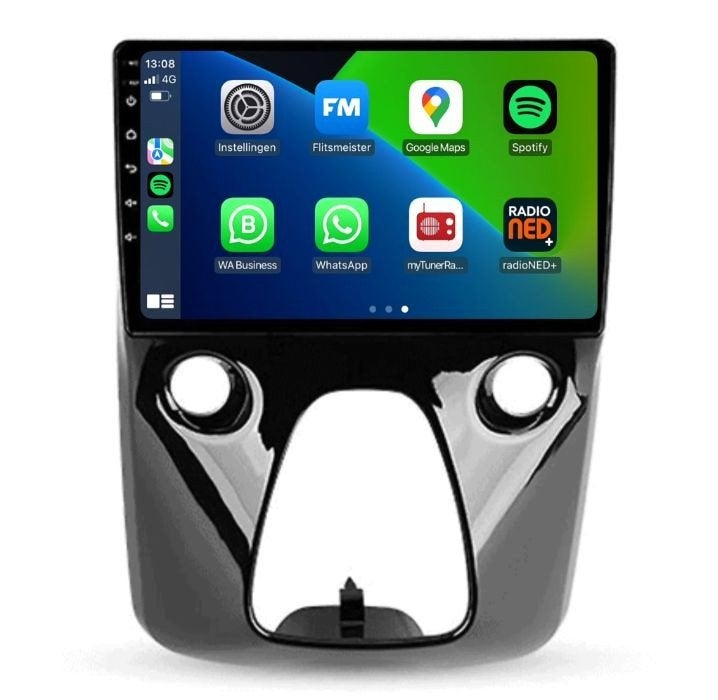 Toyota Aygo Android CarPlay Navigatie 2014-2022, Ophalen of Verzenden