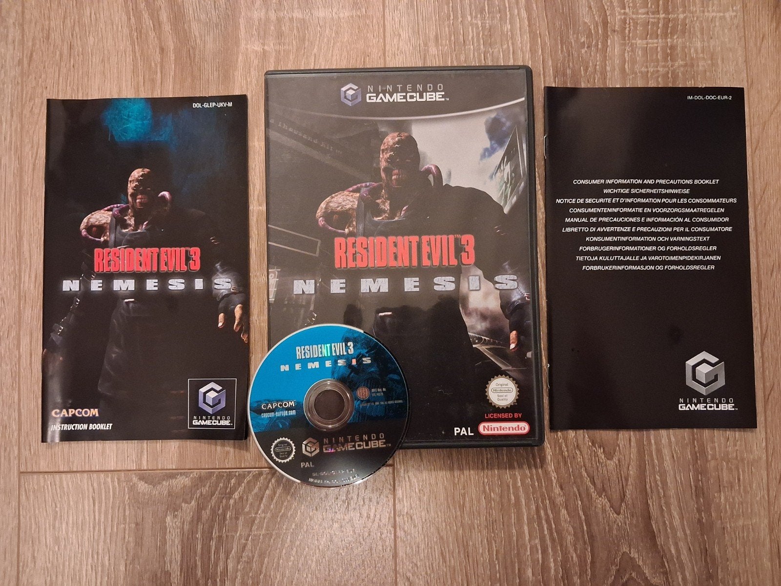 Resident Evil 3 Nemesis Nintendo GameCube, Avontuur en Actie, Gebruikt, 1 speler, Ophalen of Verzenden