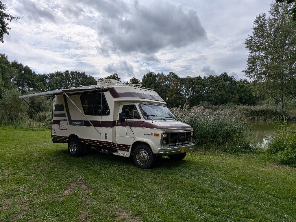 GMC Vandura 1987 Chinook Camper Amerikaanse vintage Oldtimer, Chemisch toilet, Afzuigkap, Tot en met 2, Bedrijf