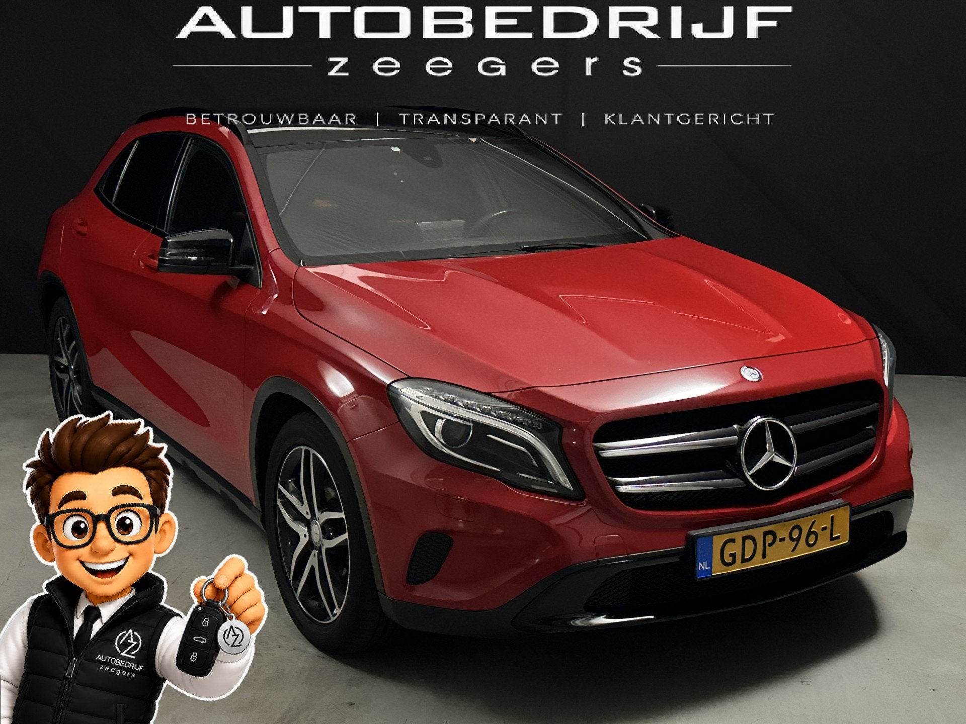 Mercedes-Benz GLA 180 Prestige *Navi*AC* (bj 2016), Auto's, Voorwielaandrijving, Gebruikt, 4 cilinders, 122 pk