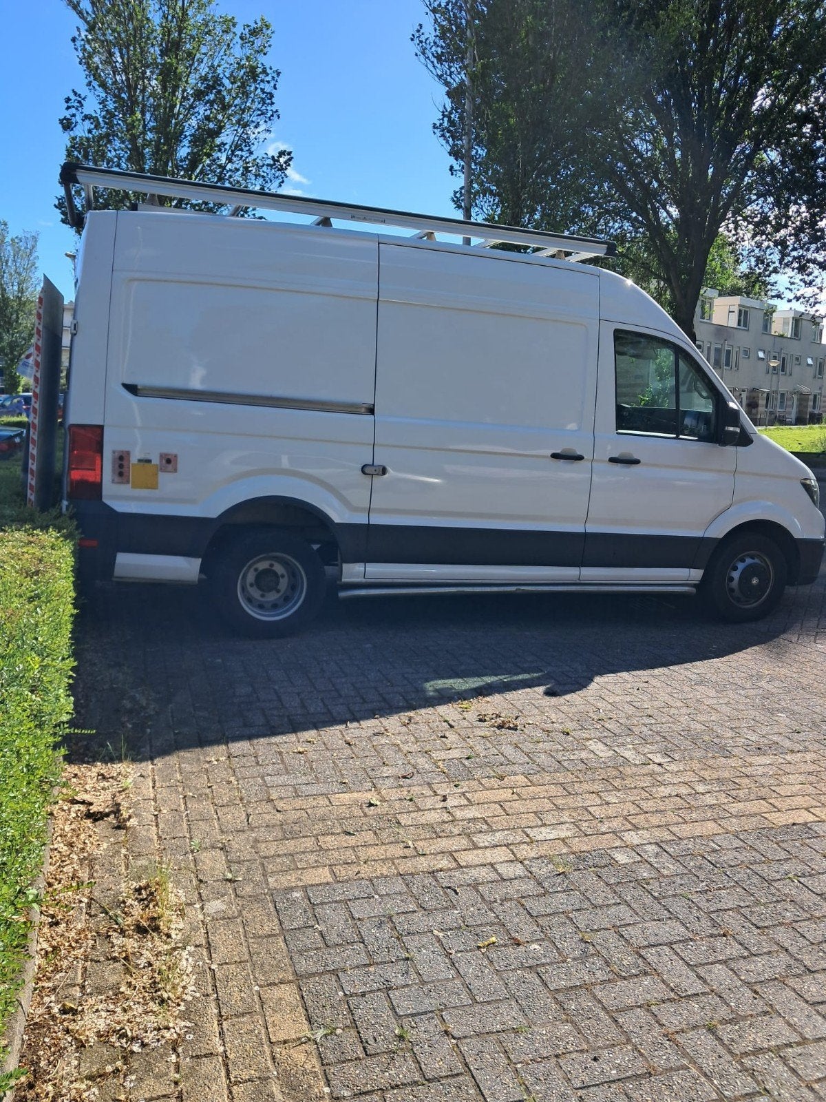 Volkswagen Crafter PDC 2.0 TDI 177pk L3 364/3500 4MOTION AWD, Auto's, Automaat, 4 cilinders, Volkswagen, Wit