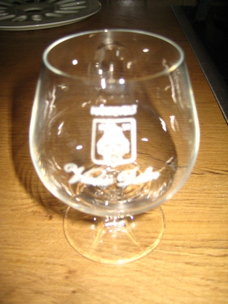 borrelglaasje hartevelt (vlgnr 9) 1734 wva vieux delin, Ophalen of Verzenden, Zo goed als nieuw, Borrel- of Shotglas