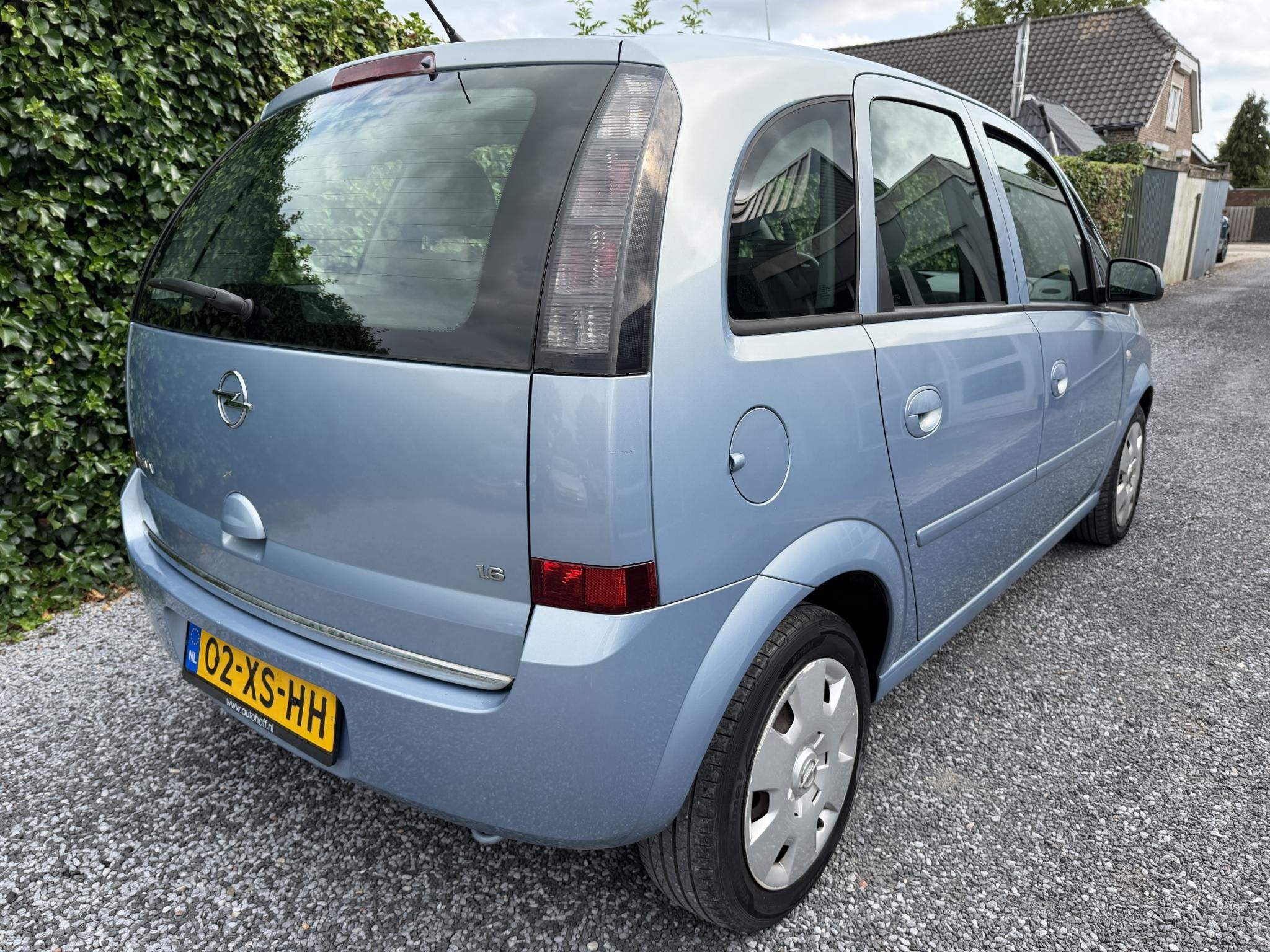 Opel Meriva 1.6-16V Enjoy | Airco | Cruise Control | Elekt., Voorwielaandrijving, Gebruikt, 4 cilinders, Blauw
