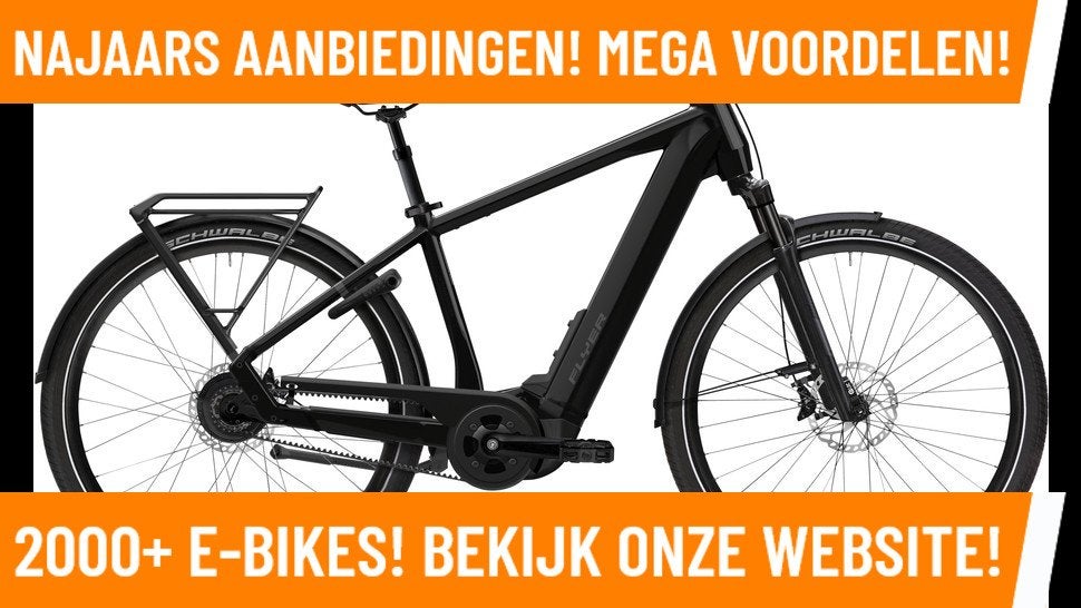 Flyer Upstreet 7.43 ebike met midden motor van 5999 nu 2749!, Nieuw, 50 km per accu of meer, Overige merken