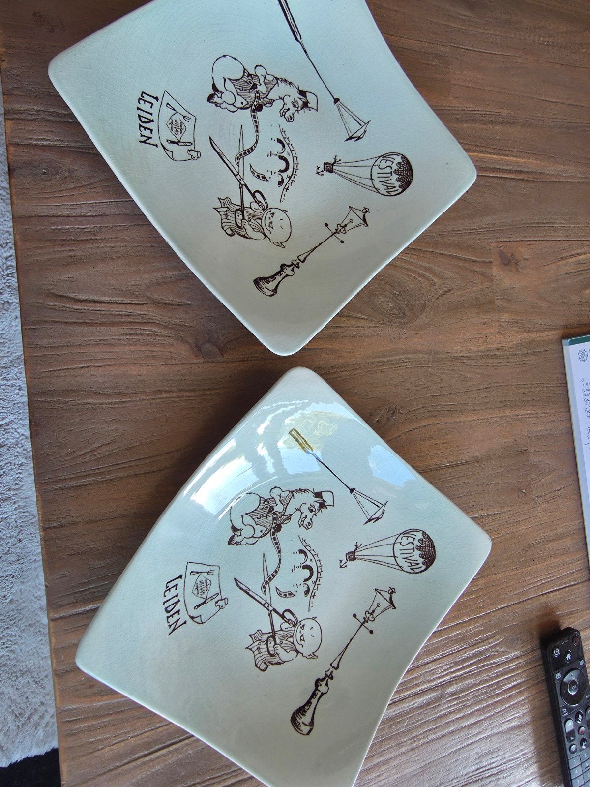 Set van 2schalen plateelbakkerij zuid-Holland, Gouda, Ophalen of Verzenden