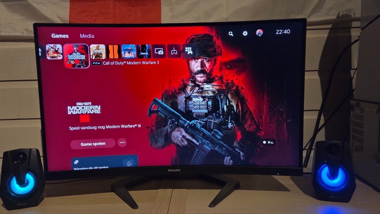 Philips evnia Gaming monitor, Ophalen, Philips, LCD, Zo goed als nieuw