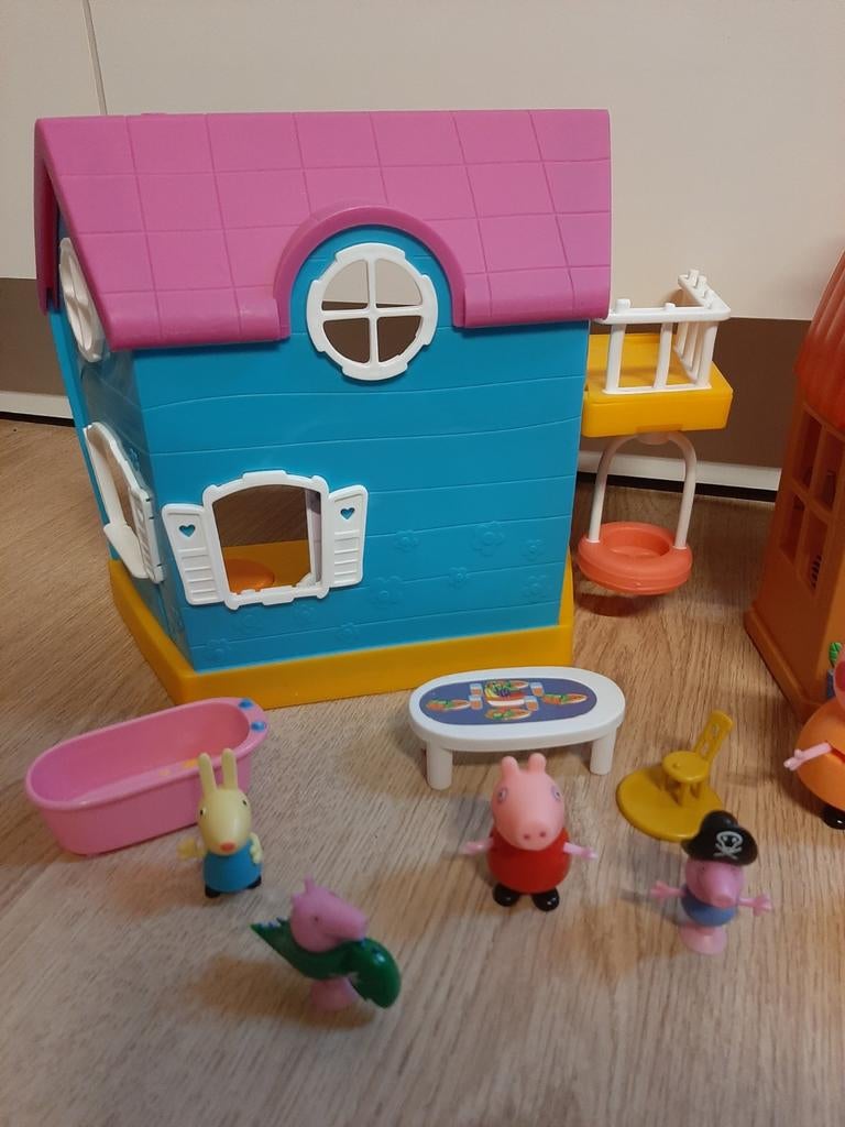 Peppa pig clubhuis en tuinhuisje, Ophalen of Verzenden, Toebehoren