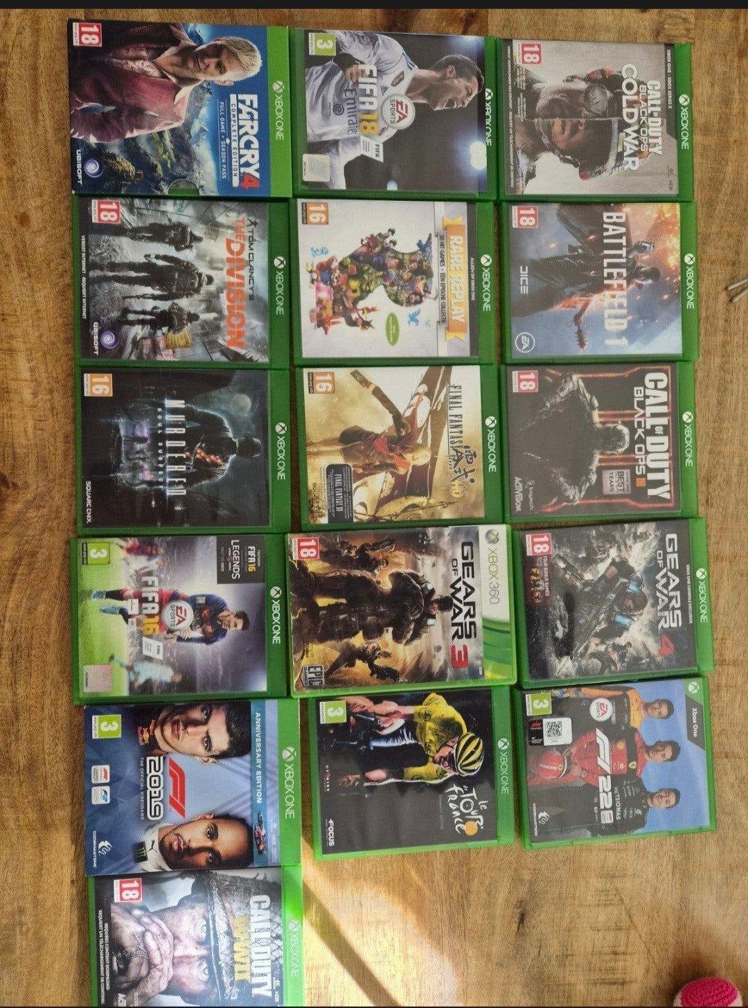 Xbox One & Xbox 360 Games - Diverse Collectie, Spelcomputers en Games, Online, Gebruikt, Vanaf 18 jaar, Overige genres