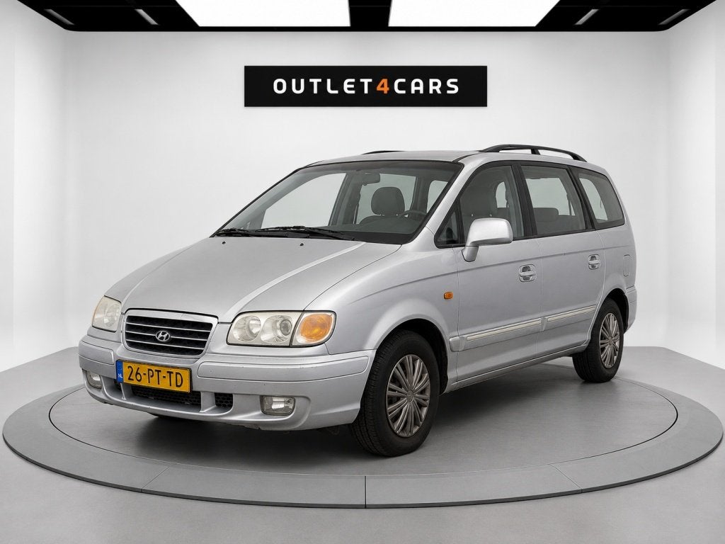 Hyundai Trajet 2.0i-16V GLS (bj 2004, automaat), Auto's, Hyundai, Automaat, 4 cilinders, 700 kg, 7 stoelen