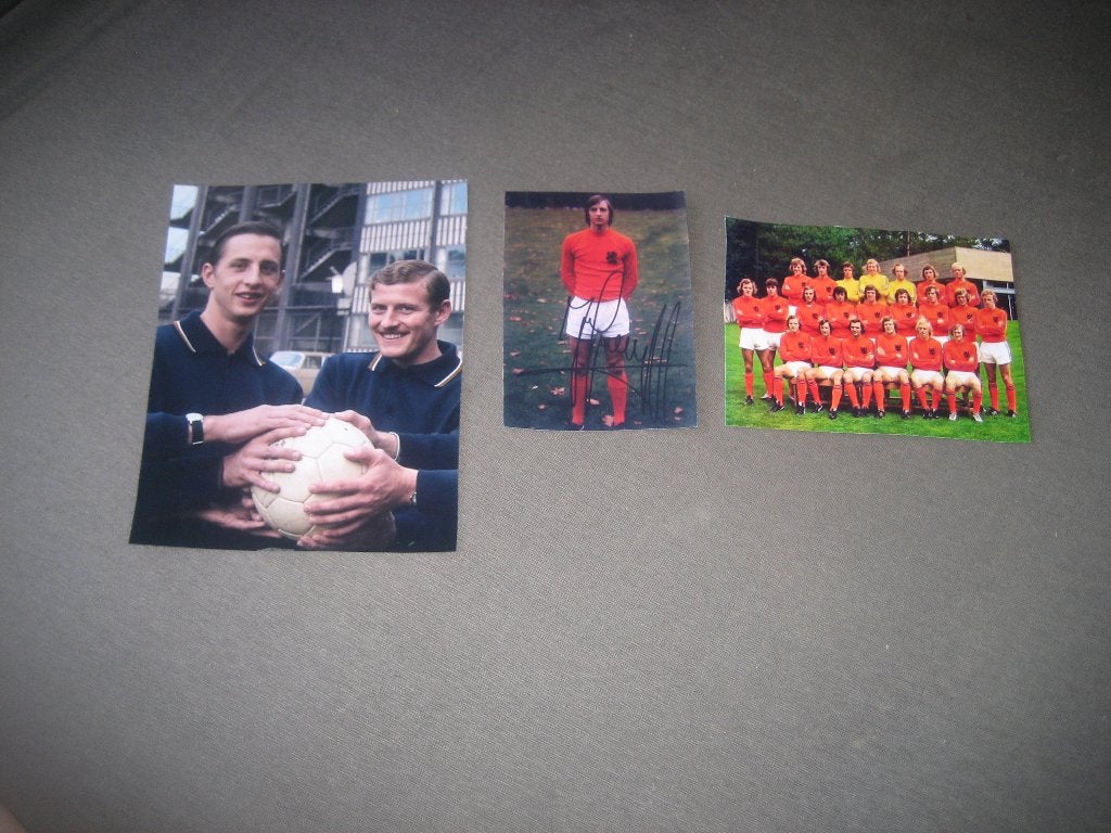 johan cruijff  diverse foto, Verzamelen, Ophalen, Gebruikt, Ajax, Poster, Plaatje of Sticker