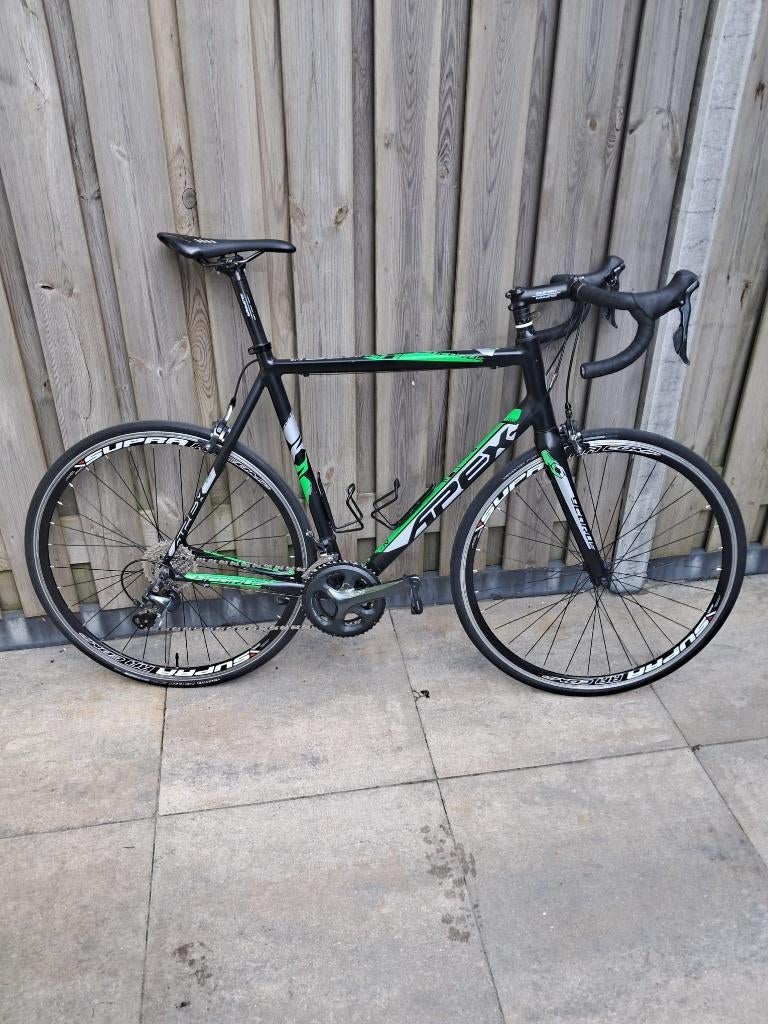 Racefiets Apex Ycarus (maat 60), 28 inch, Gebruikt, Velgrem, 15 tot 20 versnellingen