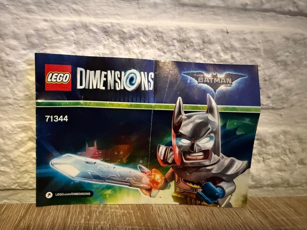 LEGO Dimensions Fun Pack 71344: Batman Movie, Ophalen of Verzenden, Zo goed als nieuw, Complete set, Lego