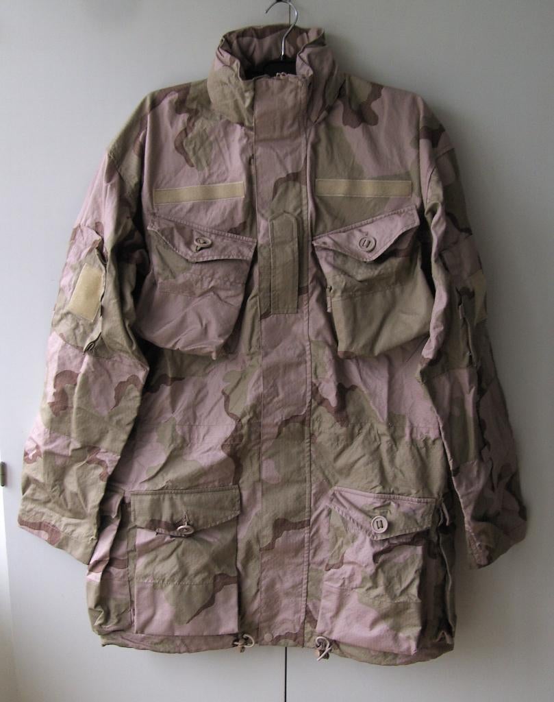 KL desert smock , maat Large , ongedragen staat  KPU aanmaak, Ophalen of Verzenden, Landmacht, Nederland, Kleding of Schoenen