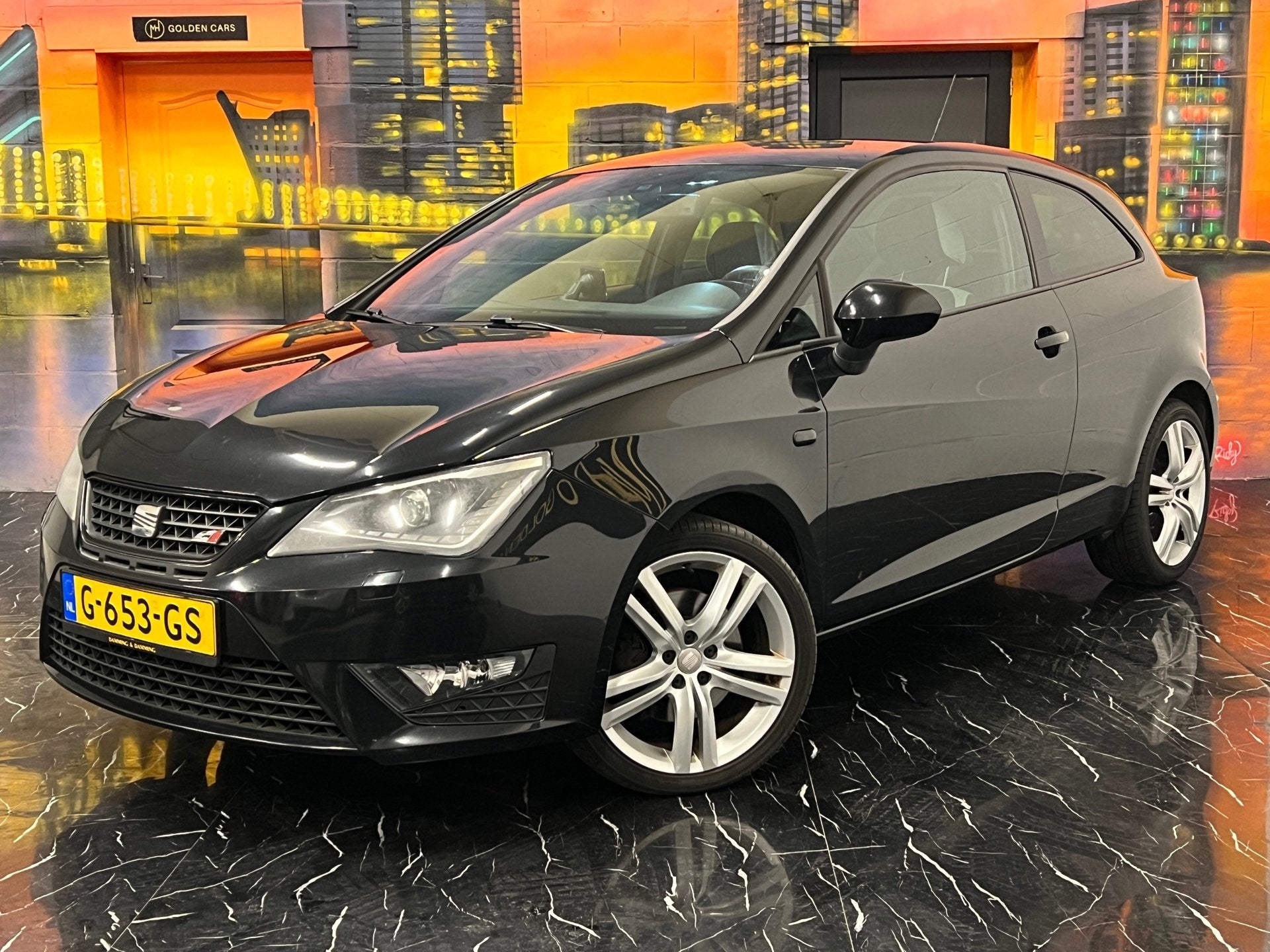 Seat Ibiza SC 1.4 TSI Cupra Cruise|Stoelverw.|Navi|Park.sens, Auto's, Seat, Euro 5, Gebruikt, 4 cilinders, Leder