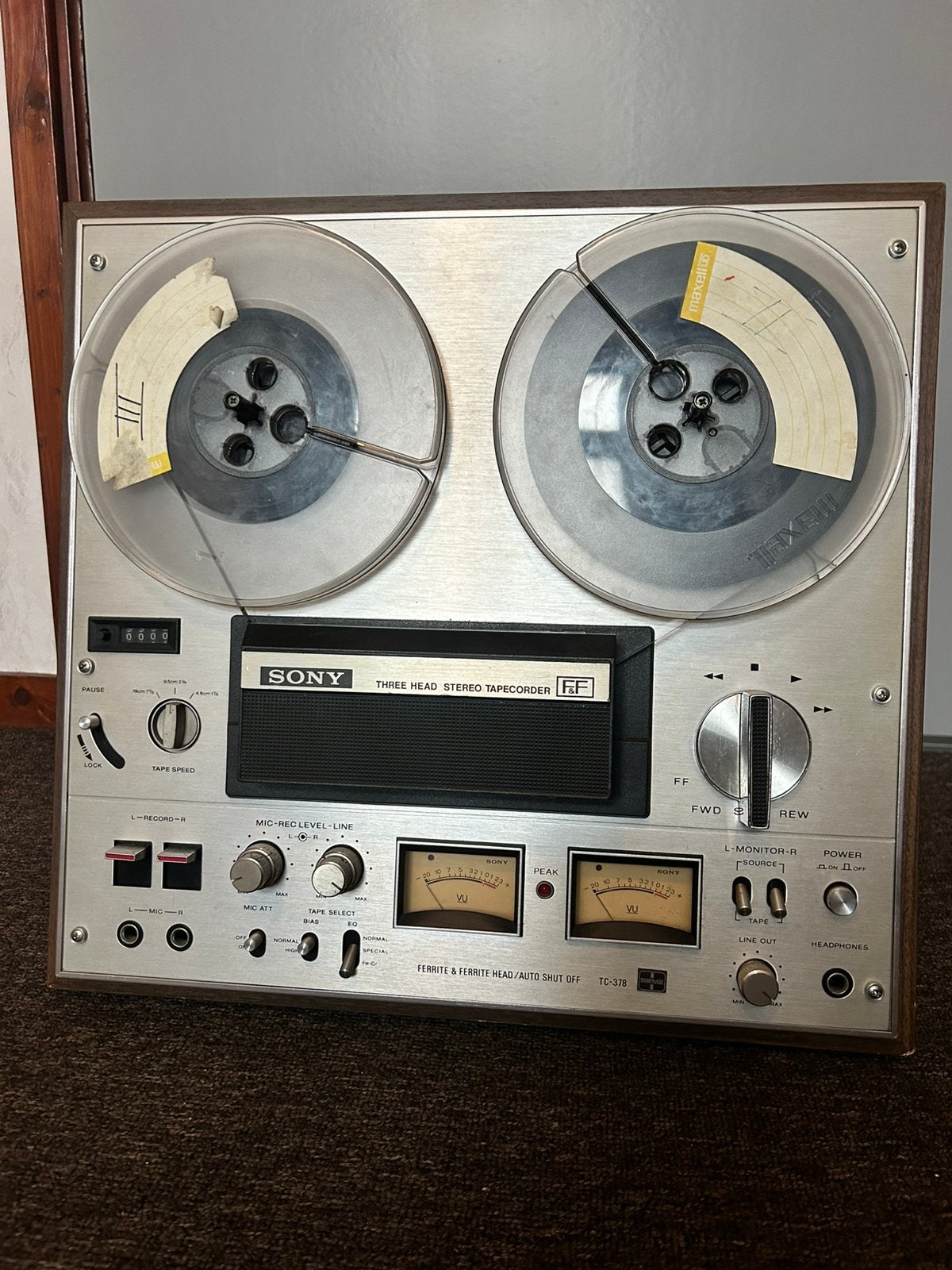 Sony TC-378 Bandrecorder Vintage Reel-to-Reel, Ophalen, Bandrecorder