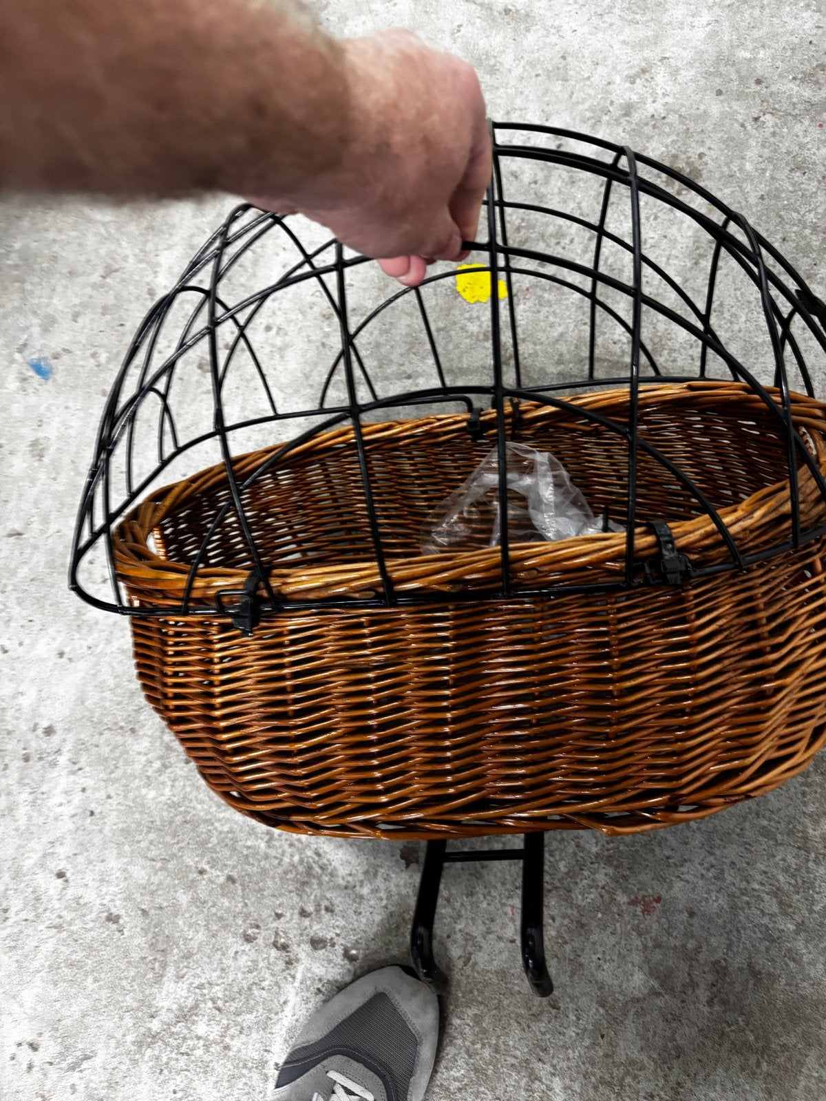Honden fietsmand - Zo goed als nieuw, Fietsen en Brommers, Fietsaccessoires | Fietsmanden, Ophalen, Zo goed als nieuw, Fietsmand