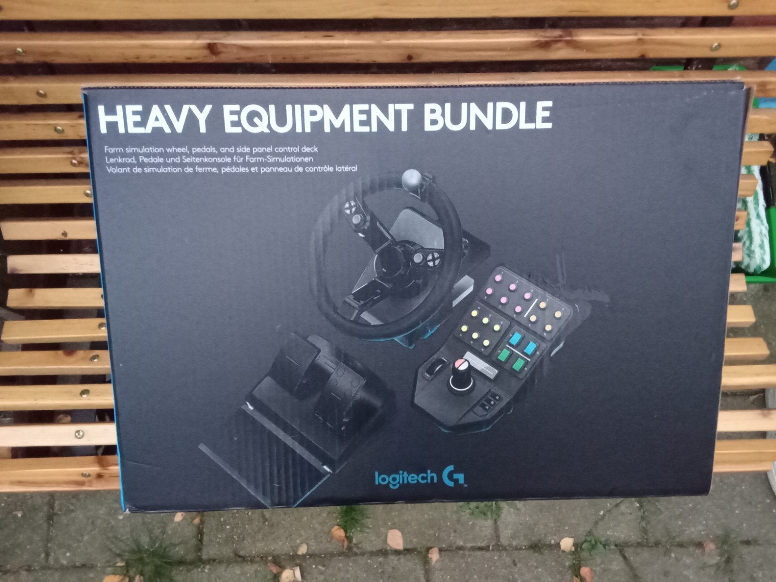 Logitech Heavy Equipment Bundle voor Farming Simulator, Ophalen, 1 speler, Zo goed als nieuw, Vanaf 3 jaar