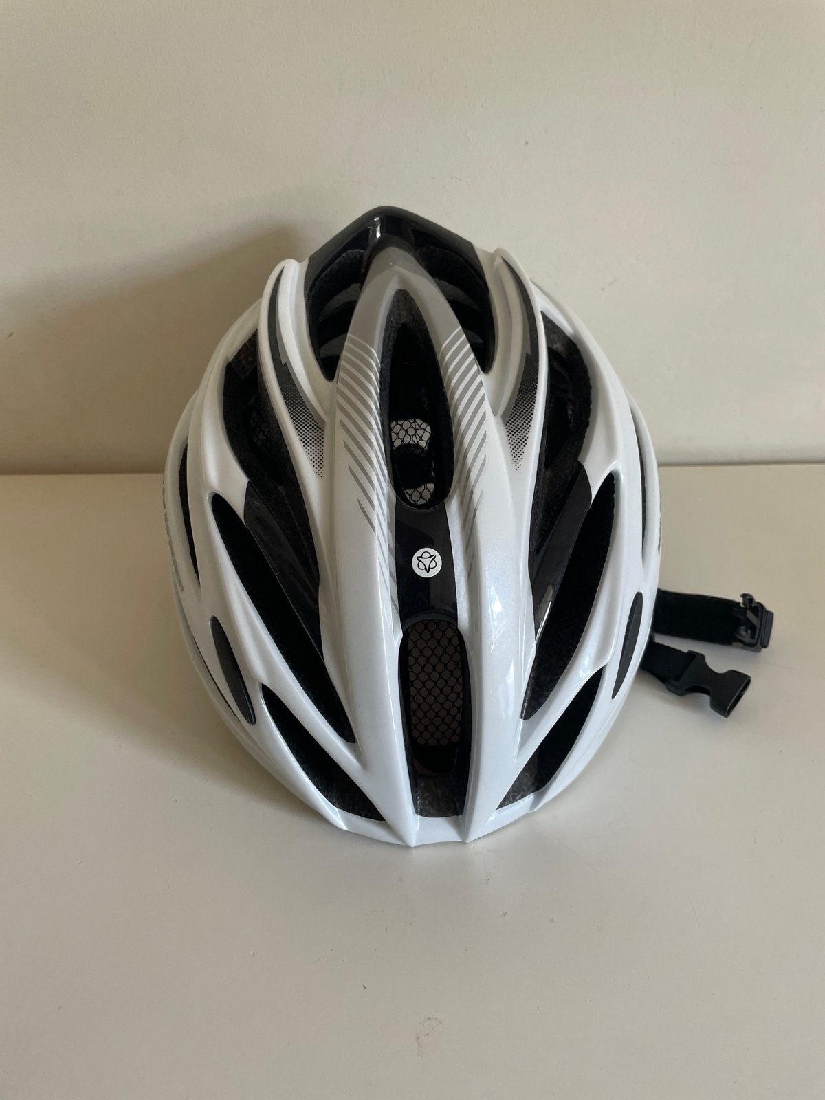 AGU Fietshelm Wit - Nieuw, Fietsen en Brommers, Ophalen, Nieuw, Overige maten, Heer of Dame