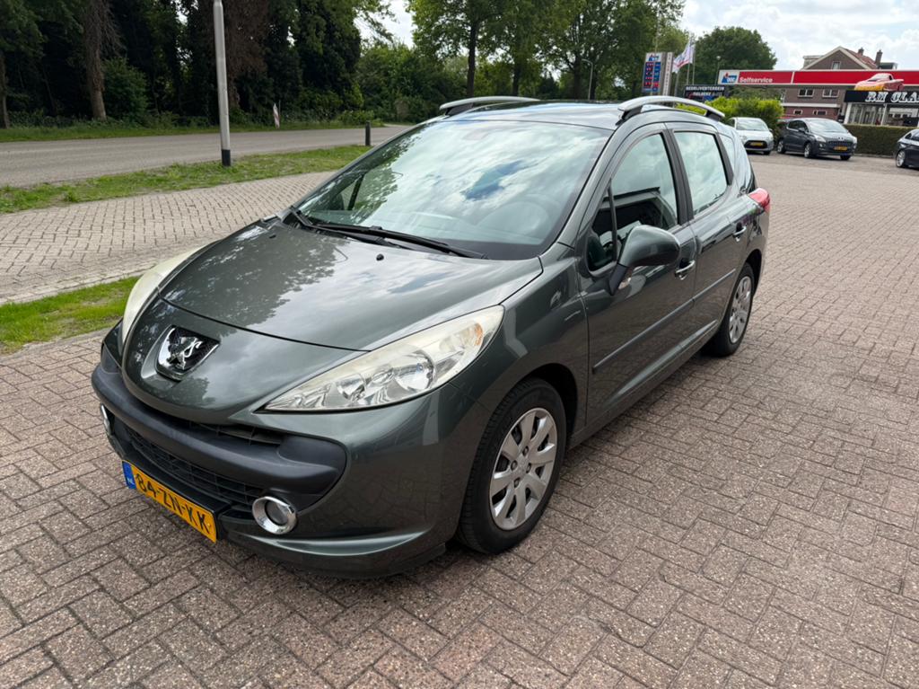 Peugeot 207 1.6 16V SW Outdoor 2008 Grijs, 4 cilinders, Handgeschakeld, 600 kg, 57 €/maand