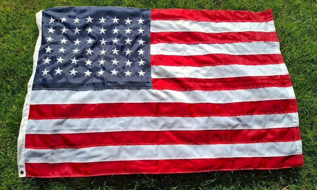 US - 48 sterren Stars & Stripes, Verzenden, Landmacht, Amerika, Vlag of Vaandel
