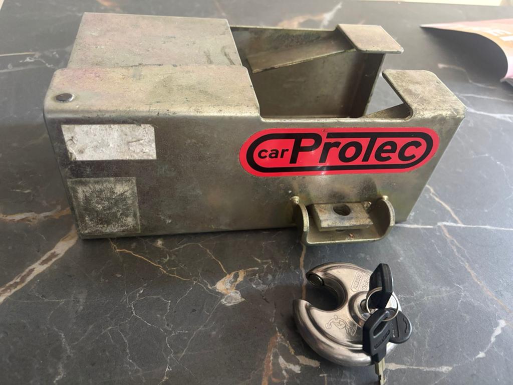 CarProlec Auto slot met ABUS slot, Auto diversen, Ophalen, Gebruikt