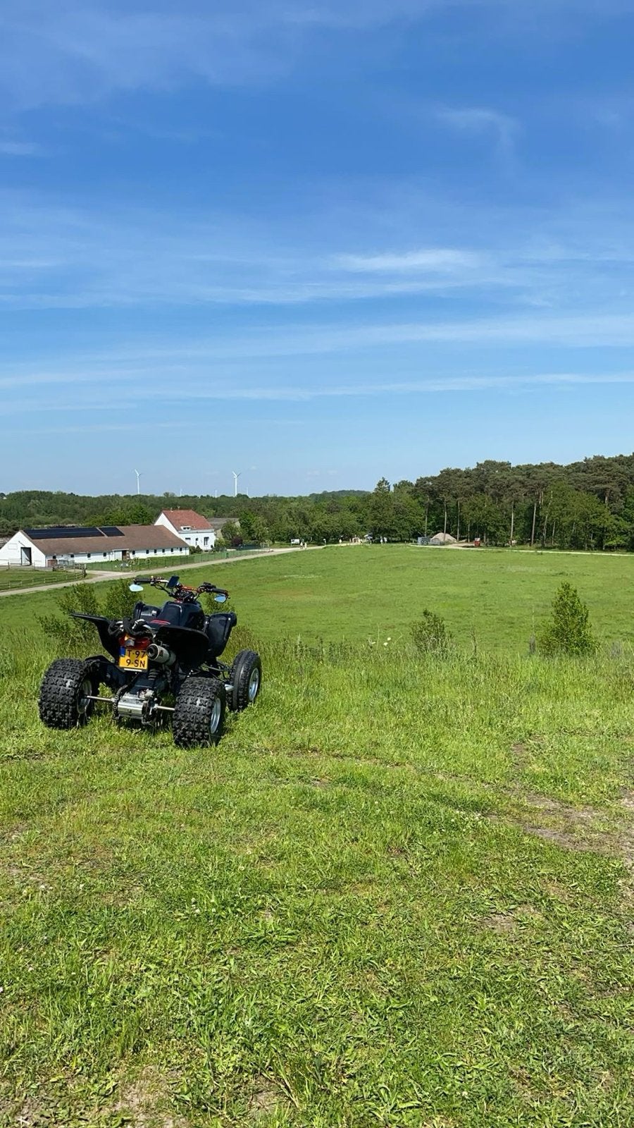 Suzuki ltz400 Quad met verbrede achteras - afgekeurd RDW, Motoren, Ophalen, Gebruikt