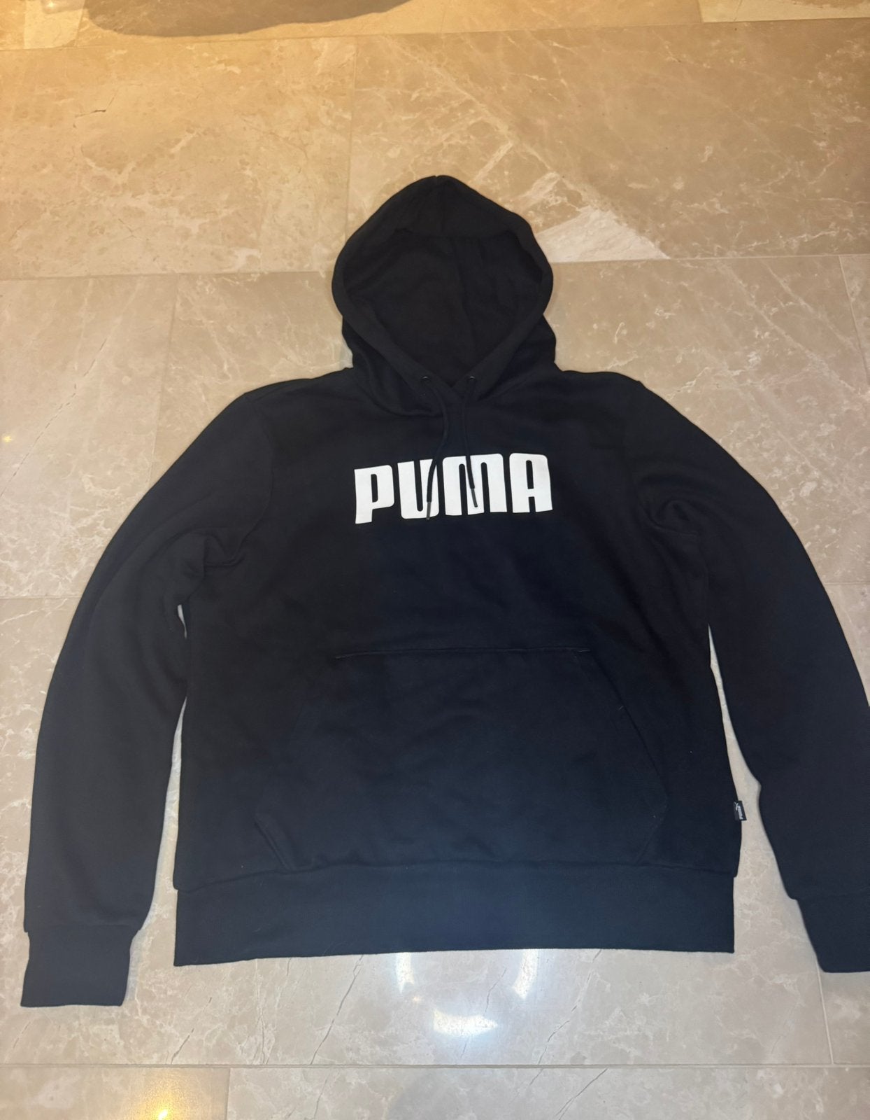 Puma Hoodie, Ophalen of Verzenden, Zo goed als nieuw, Maat 52/54 (L), Zwart