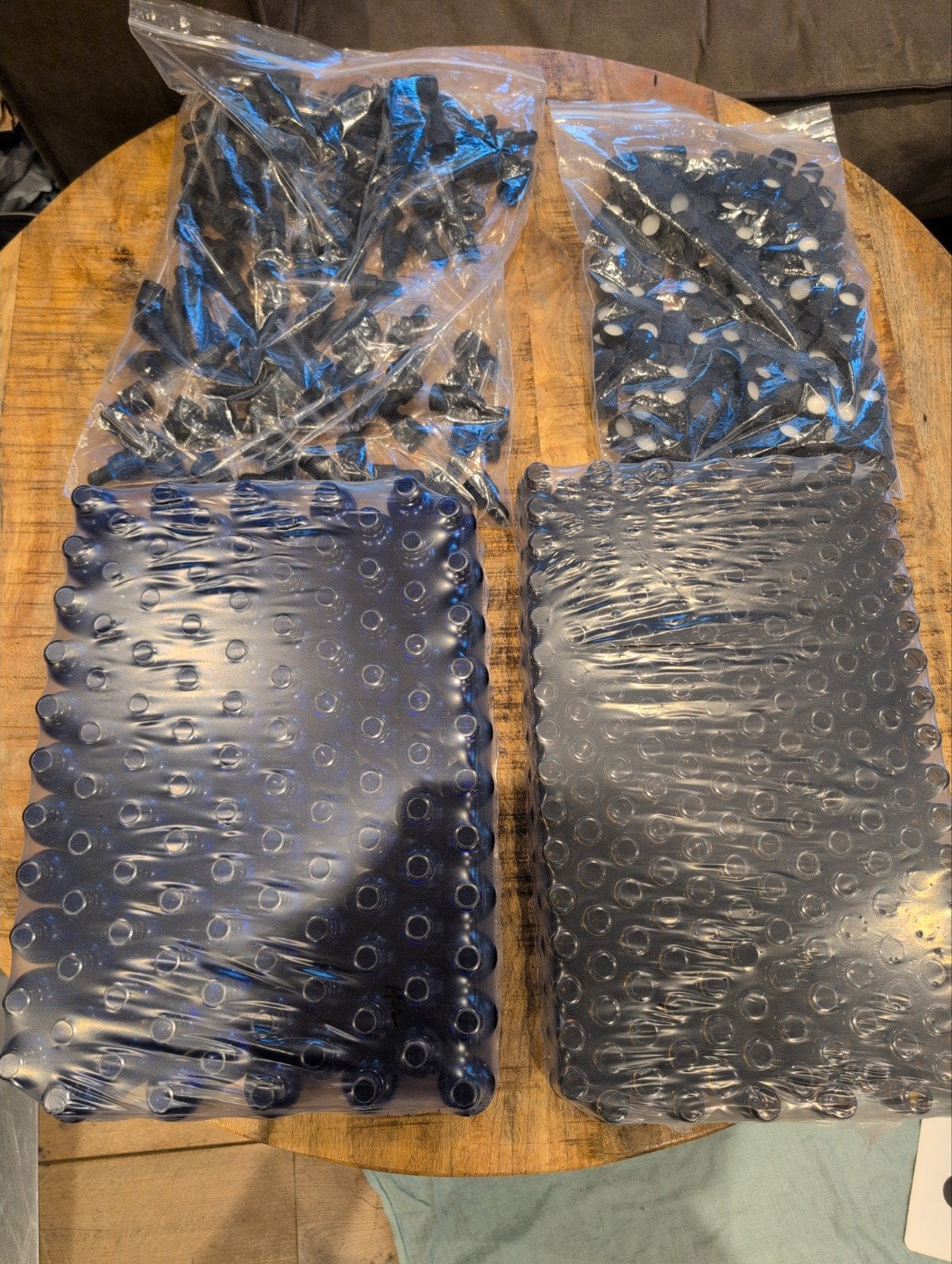 10 en 30 ml pipet flesjes compleet met dopje en pipet, Ophalen of Verzenden