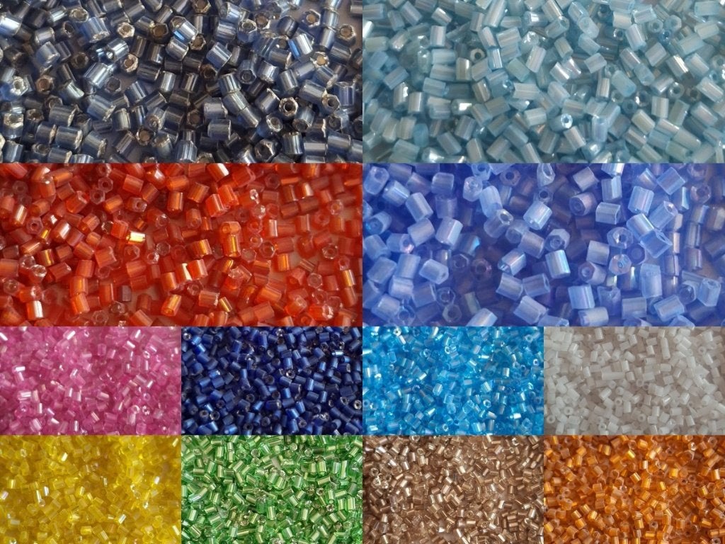 Mega Sale partij 450 gram glas kralen 2-3mm keuze uit 12 a, Verzenden, Nieuw, Kraal