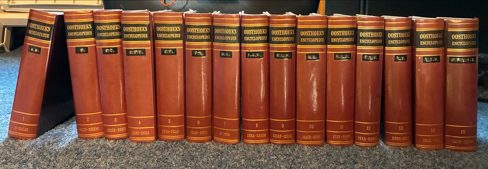 Oosthoeks Encyclopedie Complete Serie (15 delen), Boeken, Encyclopedieën, Ophalen of Verzenden, Gelezen, Algemeen, Complete serie
