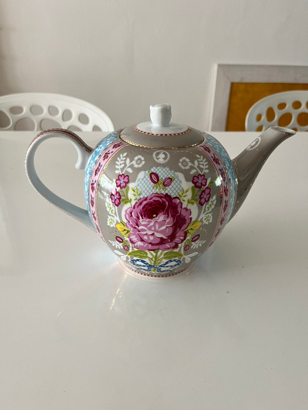 Prachtige Pip Studio theepot uit Blushing Bird serie!, Huis en Inrichting, Keuken | Servies, Overige typen, Ophalen of Verzenden