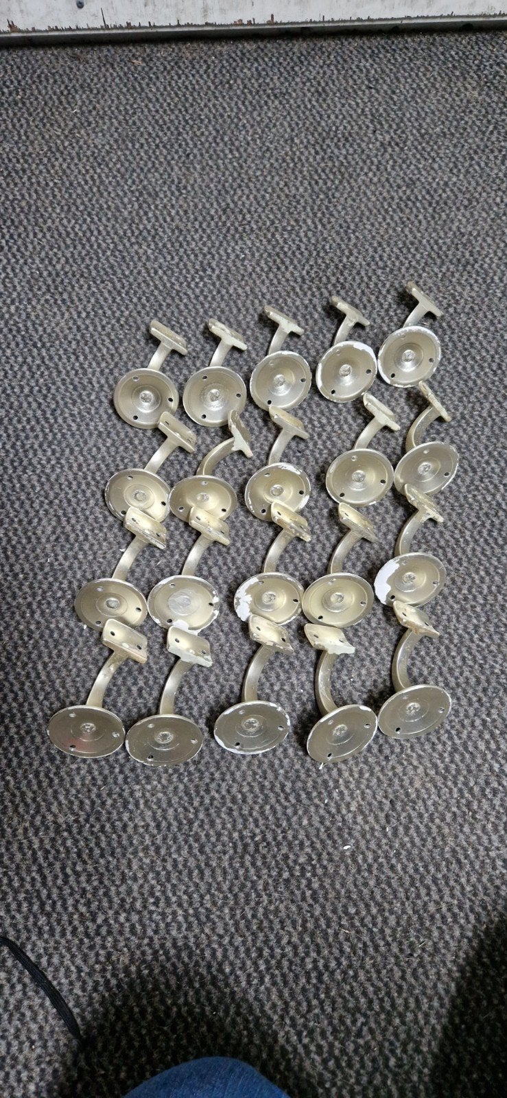 armleuning houders aluminium, Ophalen of Verzenden, Overige materialen