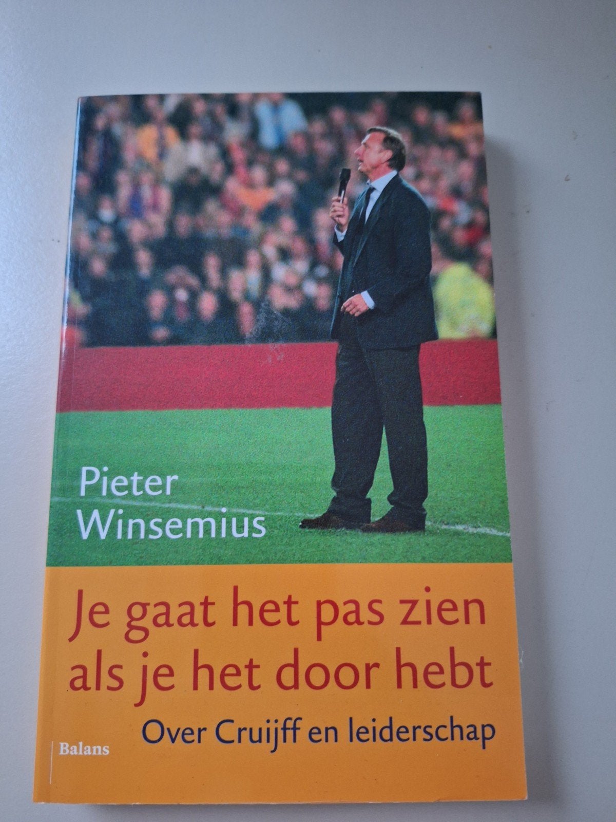Je gaat het pas zien als je het door hebt - Pieter Winsemius, Ophalen of Verzenden, Gelezen, Pieter Winsemius, Overige sporten