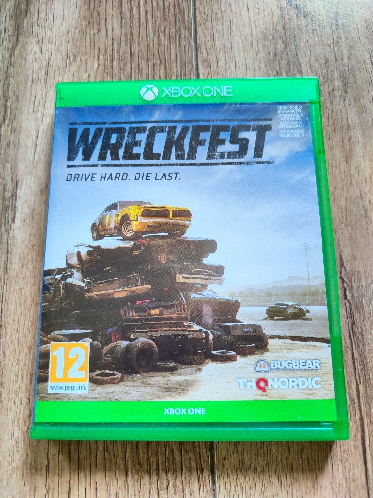 Xbox One Spel - Wreckfest | Drive Hard ,Die Last!, Spelcomputers en Games, Avontuur en Actie, 1 speler, Ophalen of Verzenden, Zo goed als nieuw